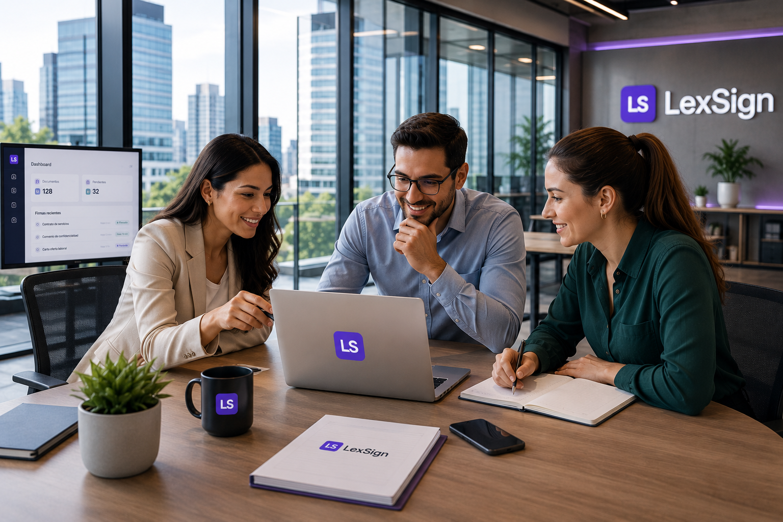 LexSign Workspace — plataforma completa de firma y evidencia